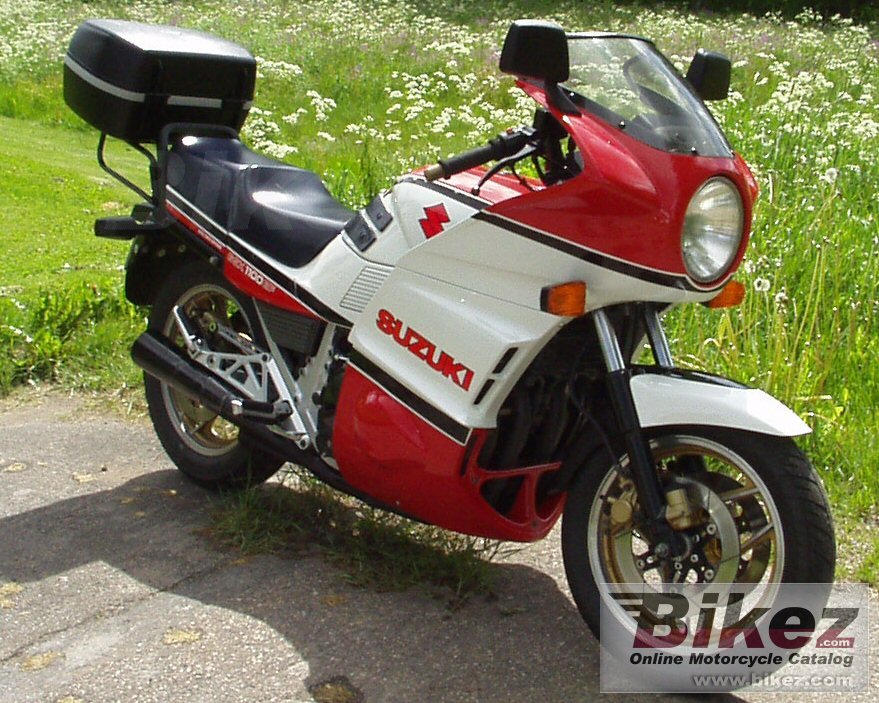 Big Lars Rehn gsx 1100 ef picture and wallpaper from Bikez.com